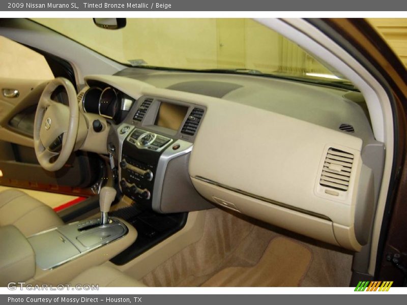 Tinted Bronze Metallic / Beige 2009 Nissan Murano SL
