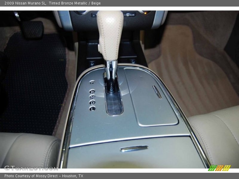 Tinted Bronze Metallic / Beige 2009 Nissan Murano SL