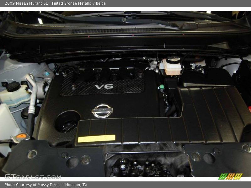 Tinted Bronze Metallic / Beige 2009 Nissan Murano SL