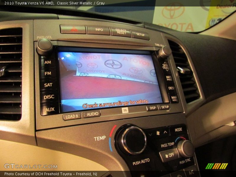 Classic Silver Metallic / Gray 2010 Toyota Venza V6 AWD