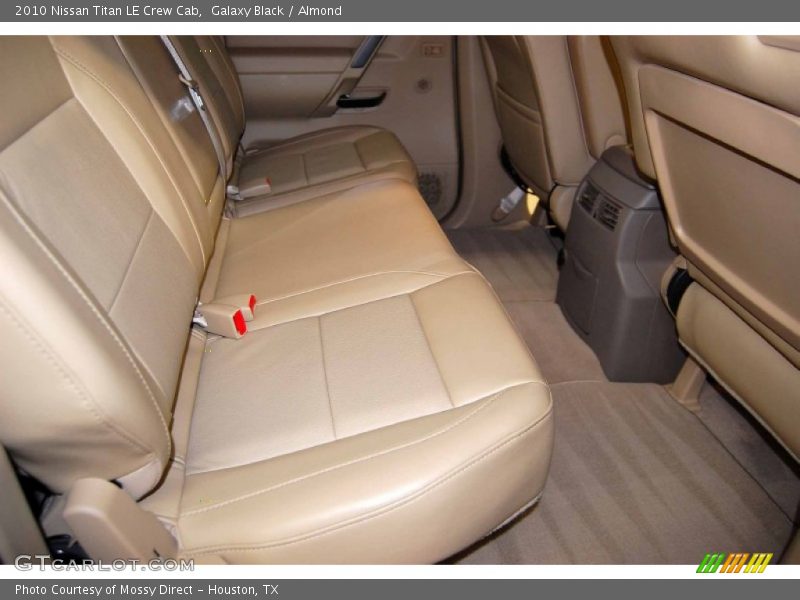 Galaxy Black / Almond 2010 Nissan Titan LE Crew Cab