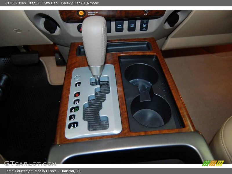 Galaxy Black / Almond 2010 Nissan Titan LE Crew Cab