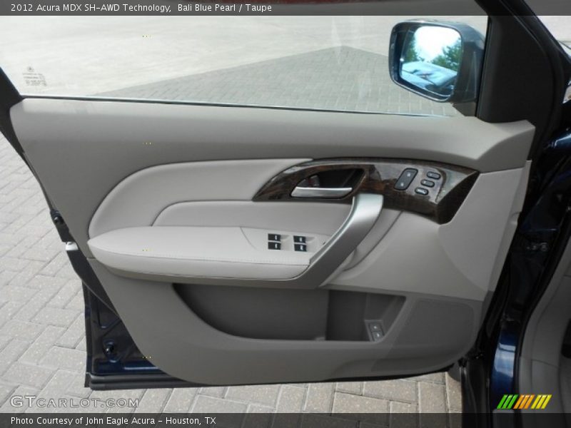 Bali Blue Pearl / Taupe 2012 Acura MDX SH-AWD Technology