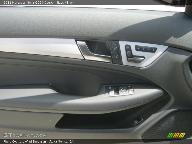 Black / Black 2012 Mercedes-Benz C 250 Coupe