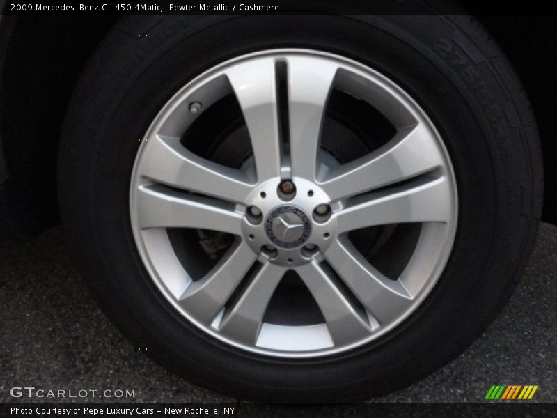 Pewter Metallic / Cashmere 2009 Mercedes-Benz GL 450 4Matic
