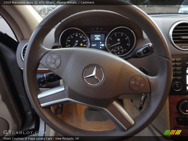 Pewter Metallic / Cashmere 2009 Mercedes-Benz GL 450 4Matic