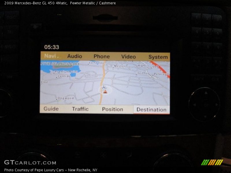 Pewter Metallic / Cashmere 2009 Mercedes-Benz GL 450 4Matic