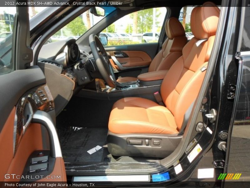  2012 MDX SH-AWD Advance Umber Interior