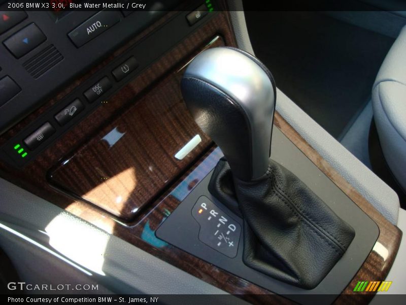 Blue Water Metallic / Grey 2006 BMW X3 3.0i