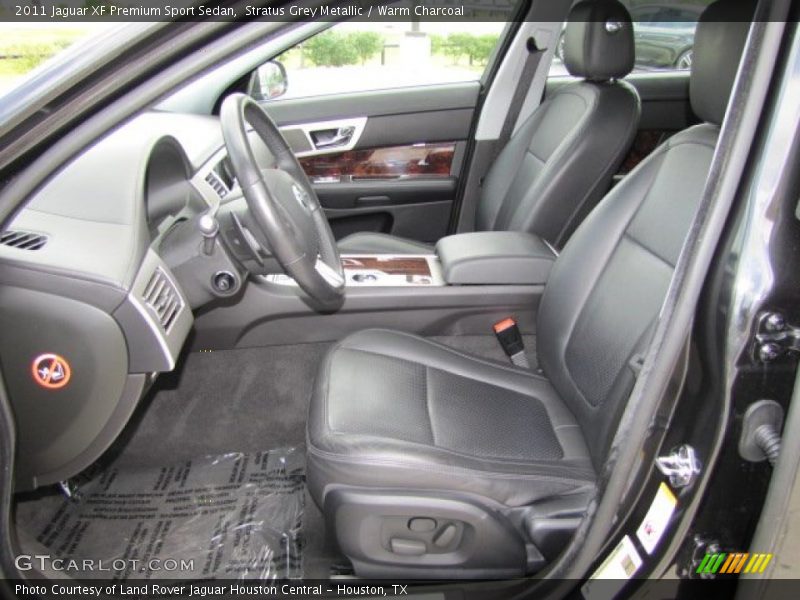  2011 XF Premium Sport Sedan Warm Charcoal Interior