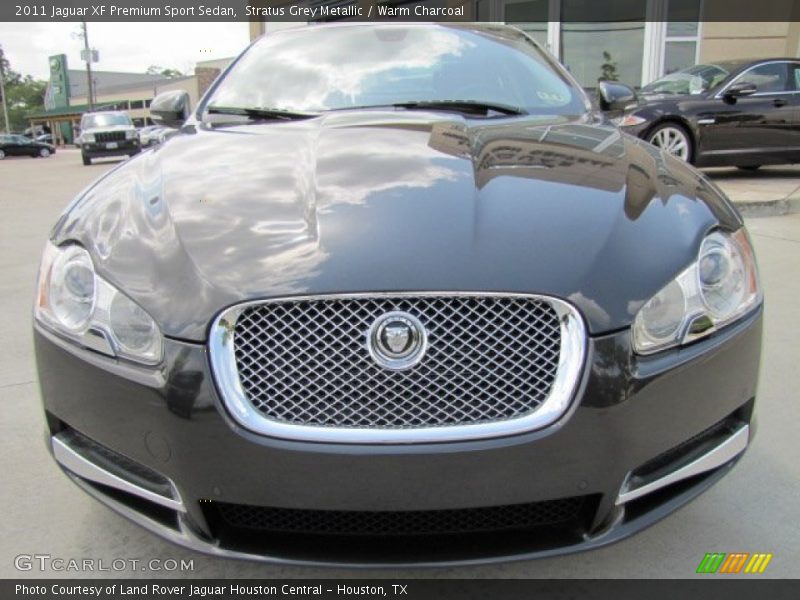 Stratus Grey Metallic / Warm Charcoal 2011 Jaguar XF Premium Sport Sedan