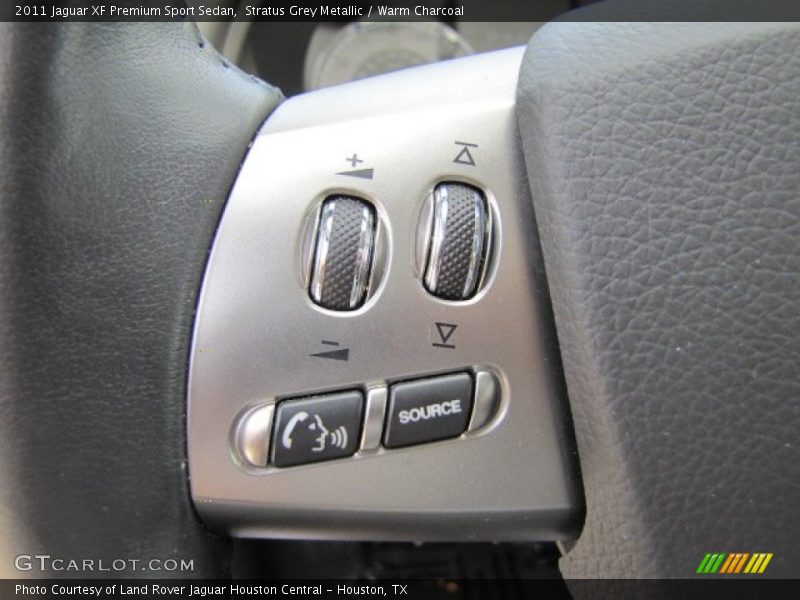 Controls of 2011 XF Premium Sport Sedan