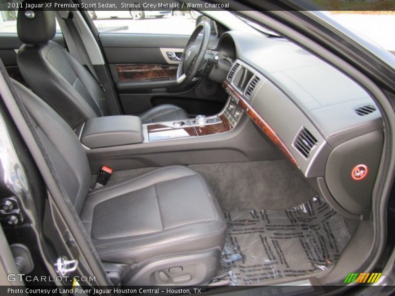  2011 XF Premium Sport Sedan Warm Charcoal Interior