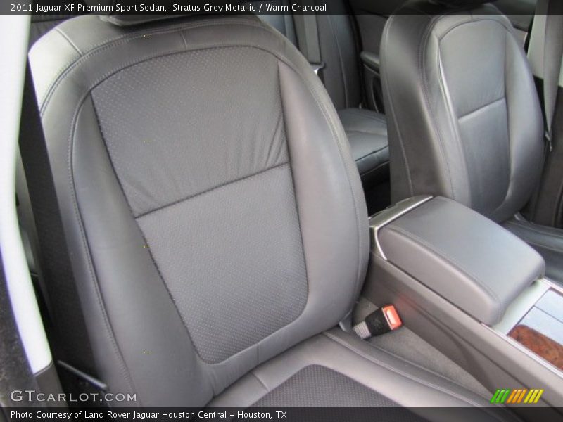 Stratus Grey Metallic / Warm Charcoal 2011 Jaguar XF Premium Sport Sedan