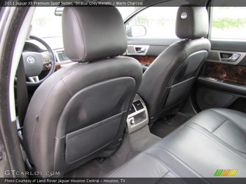 Stratus Grey Metallic / Warm Charcoal 2011 Jaguar XF Premium Sport Sedan