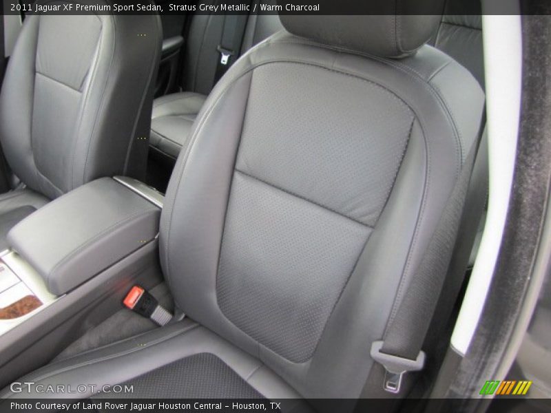 Stratus Grey Metallic / Warm Charcoal 2011 Jaguar XF Premium Sport Sedan