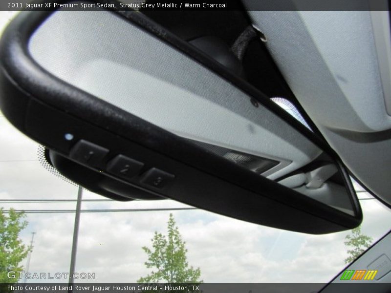Stratus Grey Metallic / Warm Charcoal 2011 Jaguar XF Premium Sport Sedan