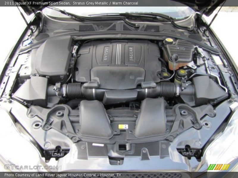  2011 XF Premium Sport Sedan Engine - 5.0 Liter GDI DOHC 32-Valve VVT V8