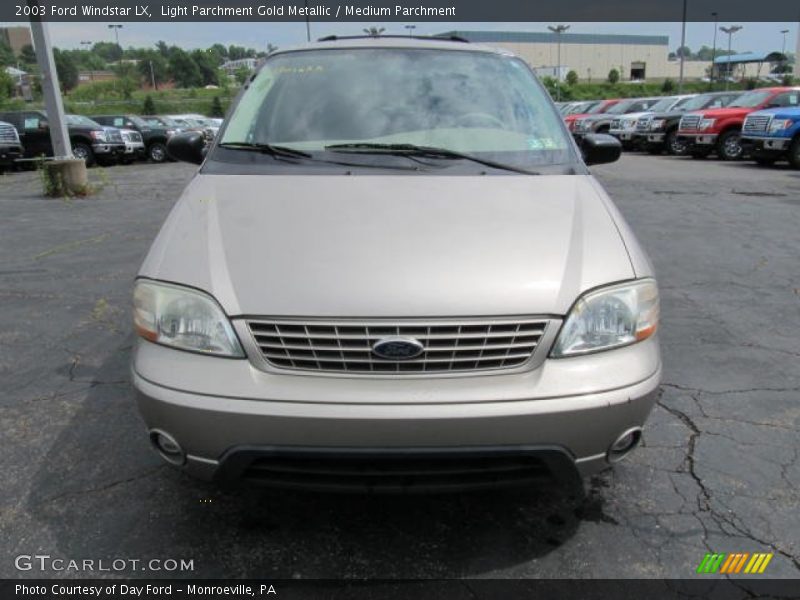 Light Parchment Gold Metallic / Medium Parchment 2003 Ford Windstar LX