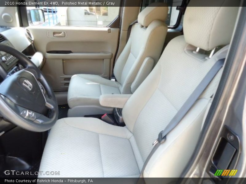 Polished Metal Metallic / Gray 2010 Honda Element EX 4WD