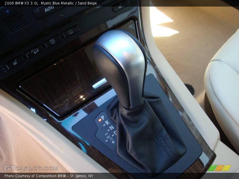 Mystic Blue Metallic / Sand Beige 2006 BMW X3 3.0i