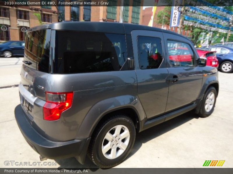 Polished Metal Metallic / Gray 2010 Honda Element EX 4WD