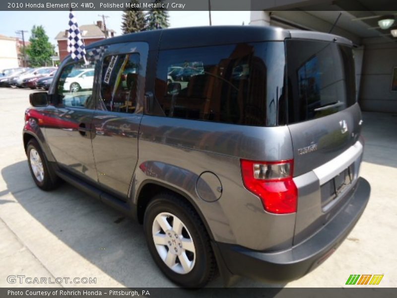 Polished Metal Metallic / Gray 2010 Honda Element EX 4WD