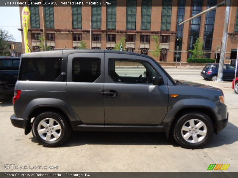 Polished Metal Metallic / Gray 2010 Honda Element EX 4WD