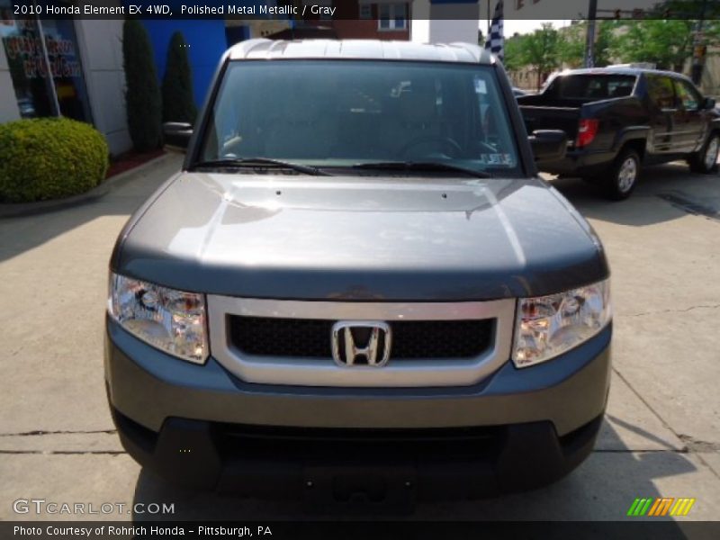 Polished Metal Metallic / Gray 2010 Honda Element EX 4WD