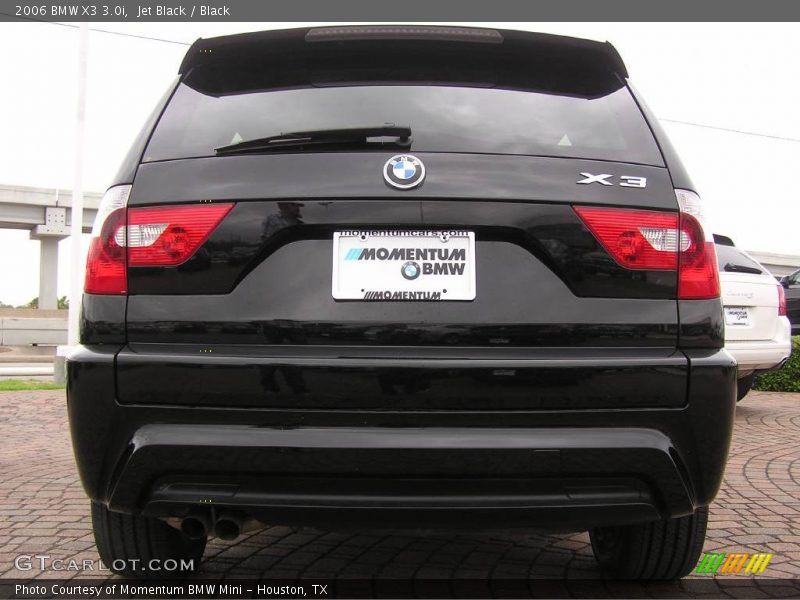Jet Black / Black 2006 BMW X3 3.0i