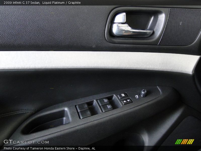 Liquid Platinum / Graphite 2009 Infiniti G 37 Sedan