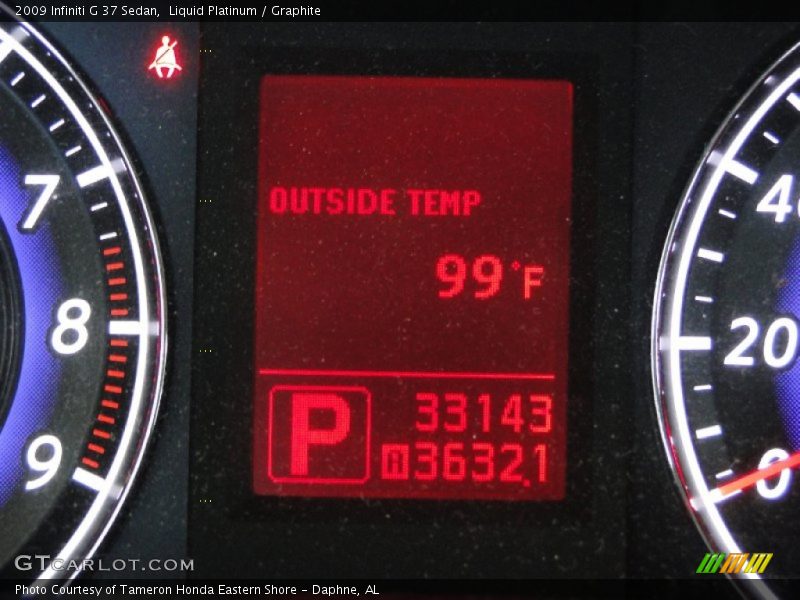 Liquid Platinum / Graphite 2009 Infiniti G 37 Sedan