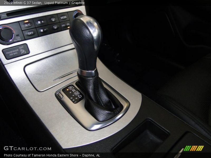  2009 G 37 Sedan 7 Speed ASC Automatic Shifter