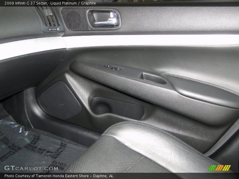 Liquid Platinum / Graphite 2009 Infiniti G 37 Sedan