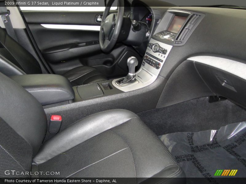 Liquid Platinum / Graphite 2009 Infiniti G 37 Sedan