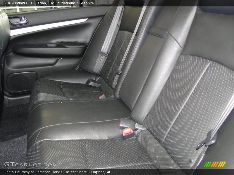 Liquid Platinum / Graphite 2009 Infiniti G 37 Sedan