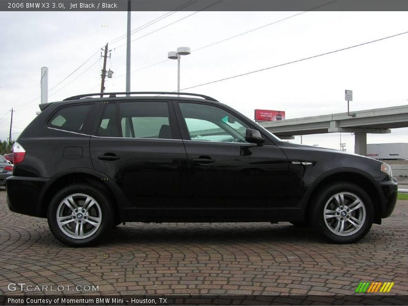Jet Black / Black 2006 BMW X3 3.0i