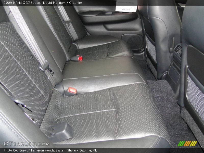 Liquid Platinum / Graphite 2009 Infiniti G 37 Sedan