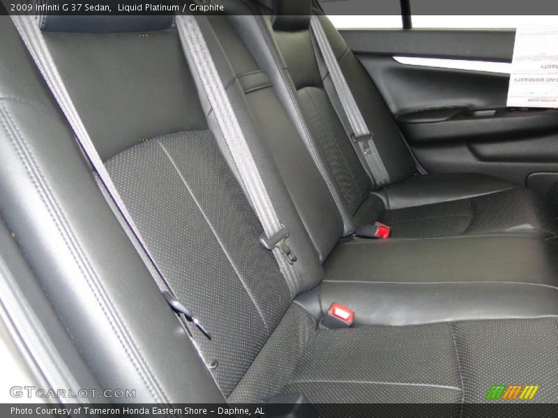 Liquid Platinum / Graphite 2009 Infiniti G 37 Sedan