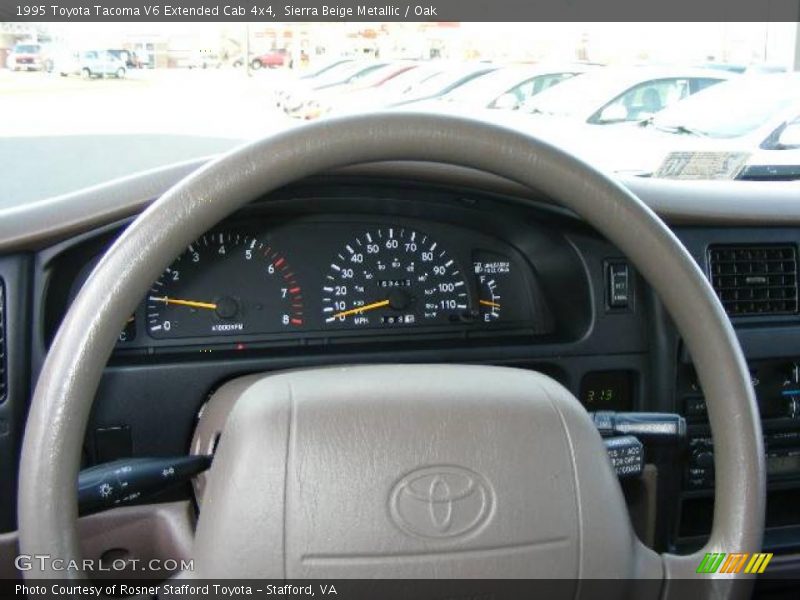 Sierra Beige Metallic / Oak 1995 Toyota Tacoma V6 Extended Cab 4x4