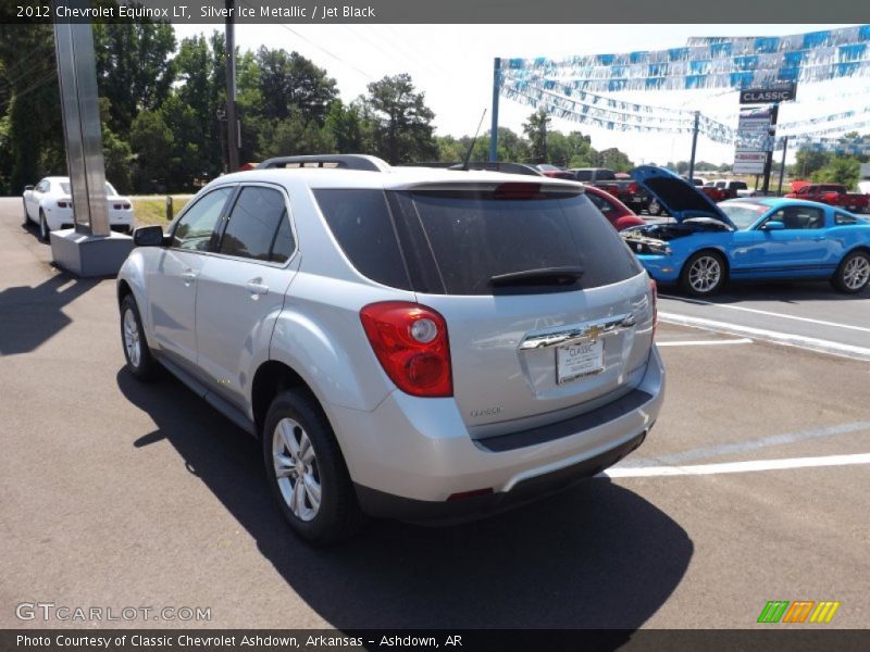 Silver Ice Metallic / Jet Black 2012 Chevrolet Equinox LT