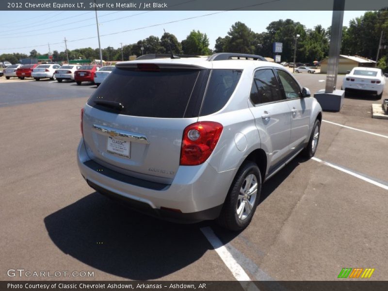 Silver Ice Metallic / Jet Black 2012 Chevrolet Equinox LT