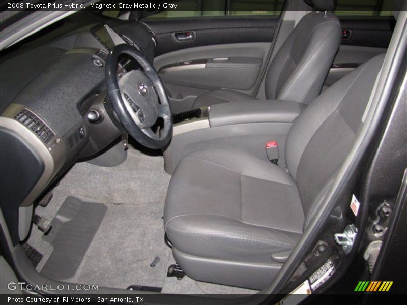 Magnetic Gray Metallic / Gray 2008 Toyota Prius Hybrid