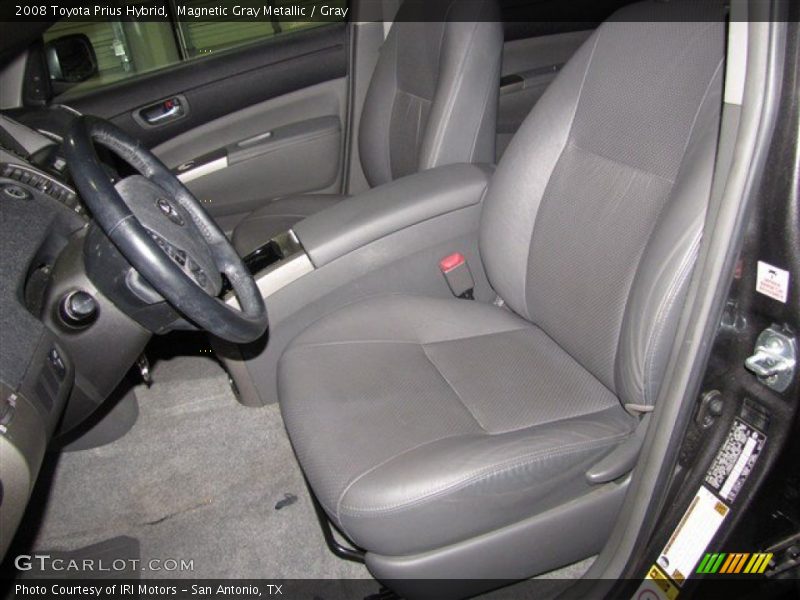 Magnetic Gray Metallic / Gray 2008 Toyota Prius Hybrid