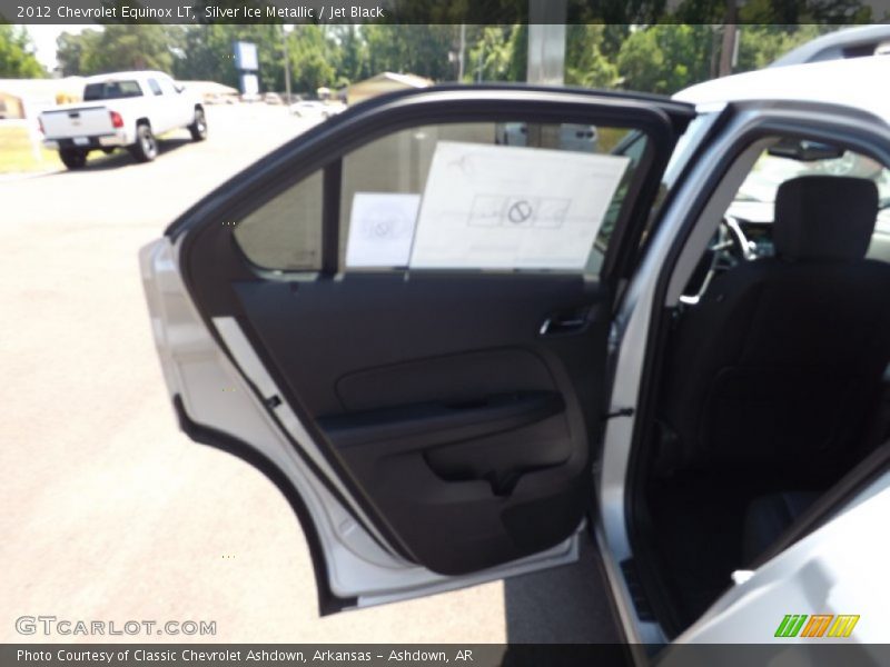 Silver Ice Metallic / Jet Black 2012 Chevrolet Equinox LT