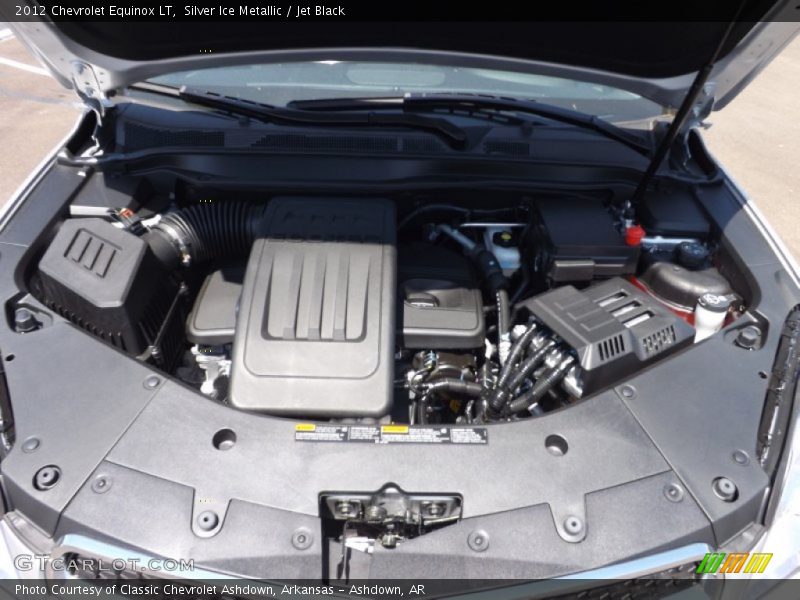 Silver Ice Metallic / Jet Black 2012 Chevrolet Equinox LT
