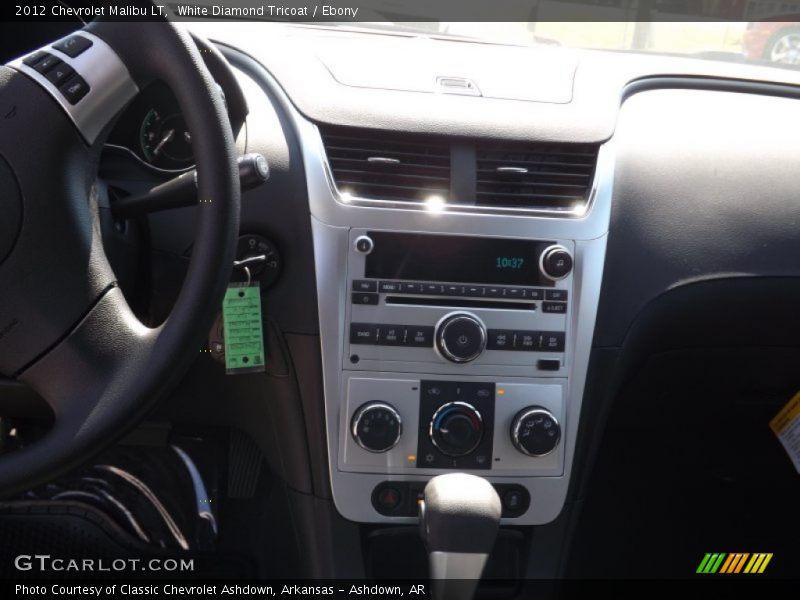 White Diamond Tricoat / Ebony 2012 Chevrolet Malibu LT