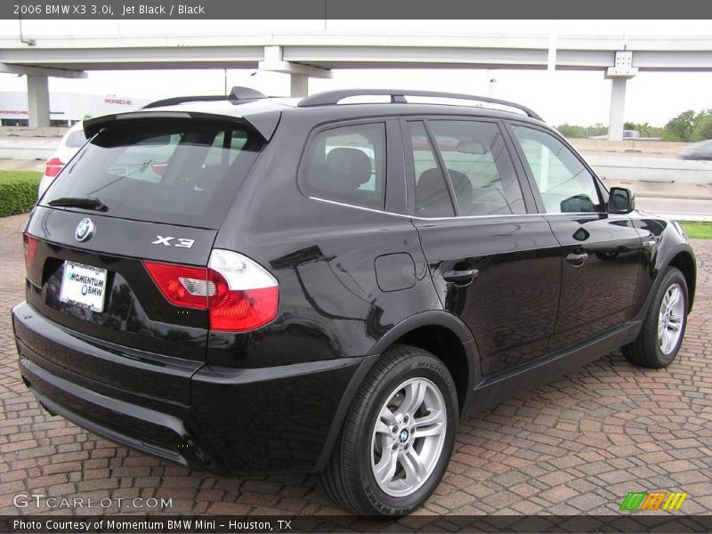 Jet Black / Black 2006 BMW X3 3.0i