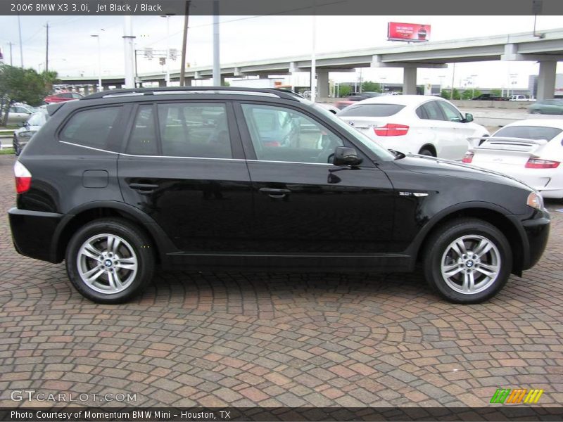 Jet Black / Black 2006 BMW X3 3.0i
