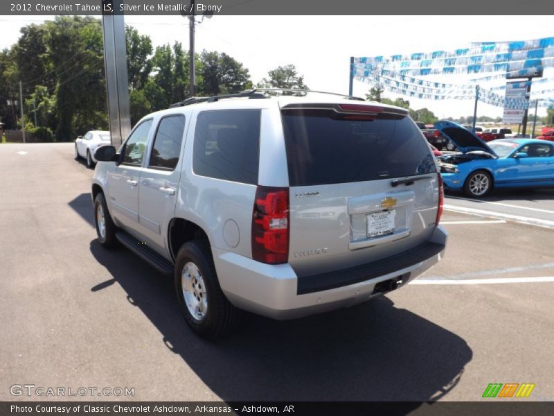 Silver Ice Metallic / Ebony 2012 Chevrolet Tahoe LS